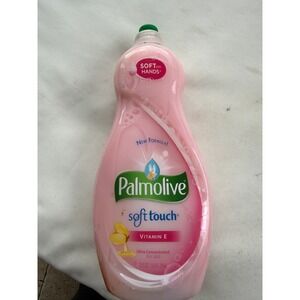 Palmolive Soft Touch Vitamin E Ultra Concentrated Dish Liquid Soap Pink 25 fl oz